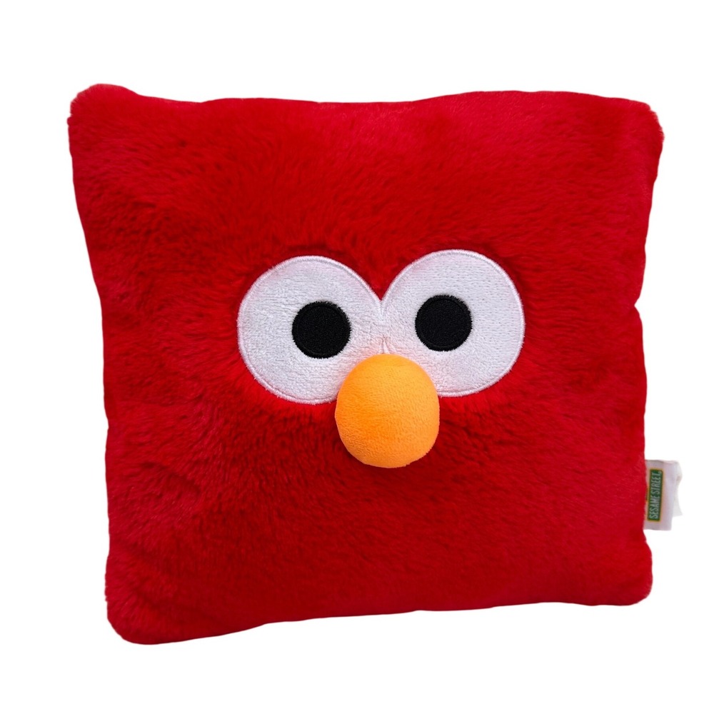 Sesame Street Elmo Plush Pillow Character Red 13" Stuffed Animal Toy Kid Nursery